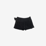 Deniyan Belt Pleated Skirt