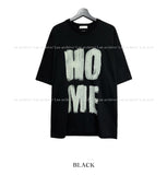 Over home lettering short sleeve t-shirt