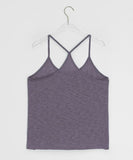 Myohil Slub Layered Sleeveless Bustier