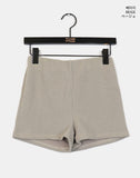 Bonne Ribbed Knit Short Pants