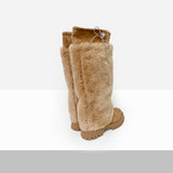 Furmin Suede Fur Heart String Boots