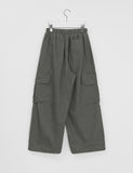 [Unisex] Cohind Banding Diagonal Cargo Wide Pants