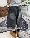 Matio Patch Bermuda Denim Pants
