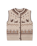 Cozy Cat Knit Vest