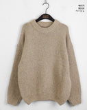 Centom Bokashi Round Long Sleeve Knit