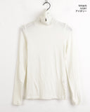 [Wool10] Tess Wool Warm Up Basic Inner Slim Turtleneck Long Sleeve T-Shirt