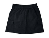 Corduroy mini skirt