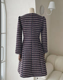 Cloned Tweed A-Line Jacket One Piece