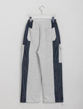 [unisex] Mohind color matching banding cargo pants
