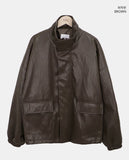 Marang Big Pocket Leather Jacket