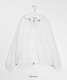 [unisex] Duque Summer Nylon Hood Over Wind Jumper