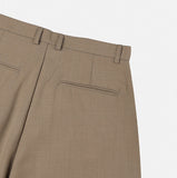 Marlon Two-Tuck Curved Slacks