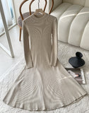 Mender Flare Knit Long One Piece