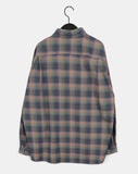 [MADE] Baskin Peach Fuzz Vintage Check Shirt