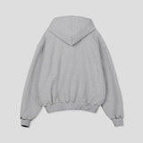 Carrie Brushed Hood Zip-Up