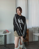LA Trackline Metal Jersey Sweatshirt