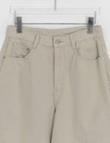 Rutu Pintuck Cotton Wide Pants