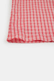 Extremely thin over check shirt