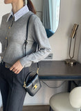 Ebon Shirt Layered Cardigan