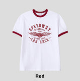 Speedy Printing Ringer Short Sleeve T-shirt