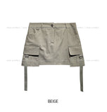 Tetti Strap Cargo Mini Skirt