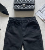 Bssel Banding Brushed Bootcut Pants