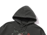 Hello Flower Pigment Hoodie