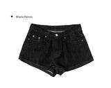 Toki Raw Denim Non-Fade Micro Shorts