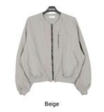 Tenor MA-1 Shirring Wind Jacket