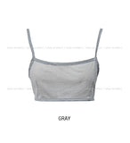 Glits see-through mesh strap bustier