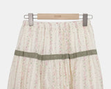 Pottle Lace Tiered Skirt