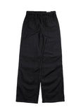 Kaya Black Pintuck Wide Pants
