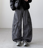 Heart Pocket Wide Pants