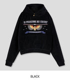 [Mink Brushed] Trust Velvet Corduroy Crop Hood
