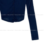Precky One Shoulder Ribbed Cardigan