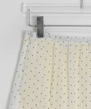 Must Dot Banding Midi Skirt