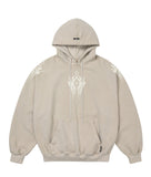 Cross Symbol Raglan Hoodie