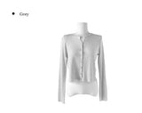 Weu Linen Rib Knit Cardigan