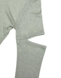 SLIT LAYERED HOOD T