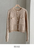 Sheik Tweed Knit Cardigan