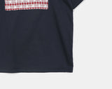 Ktin American Flag Patch Lace Short Sleeve T-Shirt
