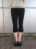 Latic Capri Slit Span Pants