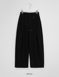 [Unisex] Ollindo Keyring Pintuck Training Banding Wide Pants
