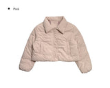 Popping Corduroy Short Padding