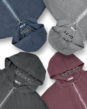 Nian Pigment Stripe Hood Zip-up