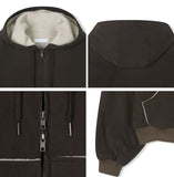 Demes inner fleece hooded jumper