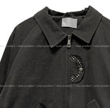 Cinder Bohemian Studded Bomber Jacket