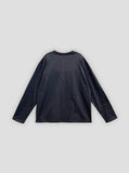 Front button henley neck basic T-shirt