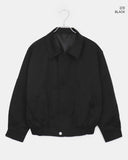Retum Pocket Button Cotton Short Jacket