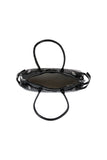 Dangling buckle shoulder bag